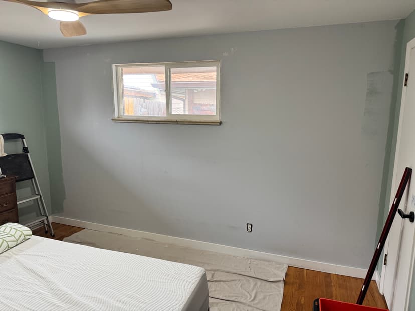 Premium wallpaper installation